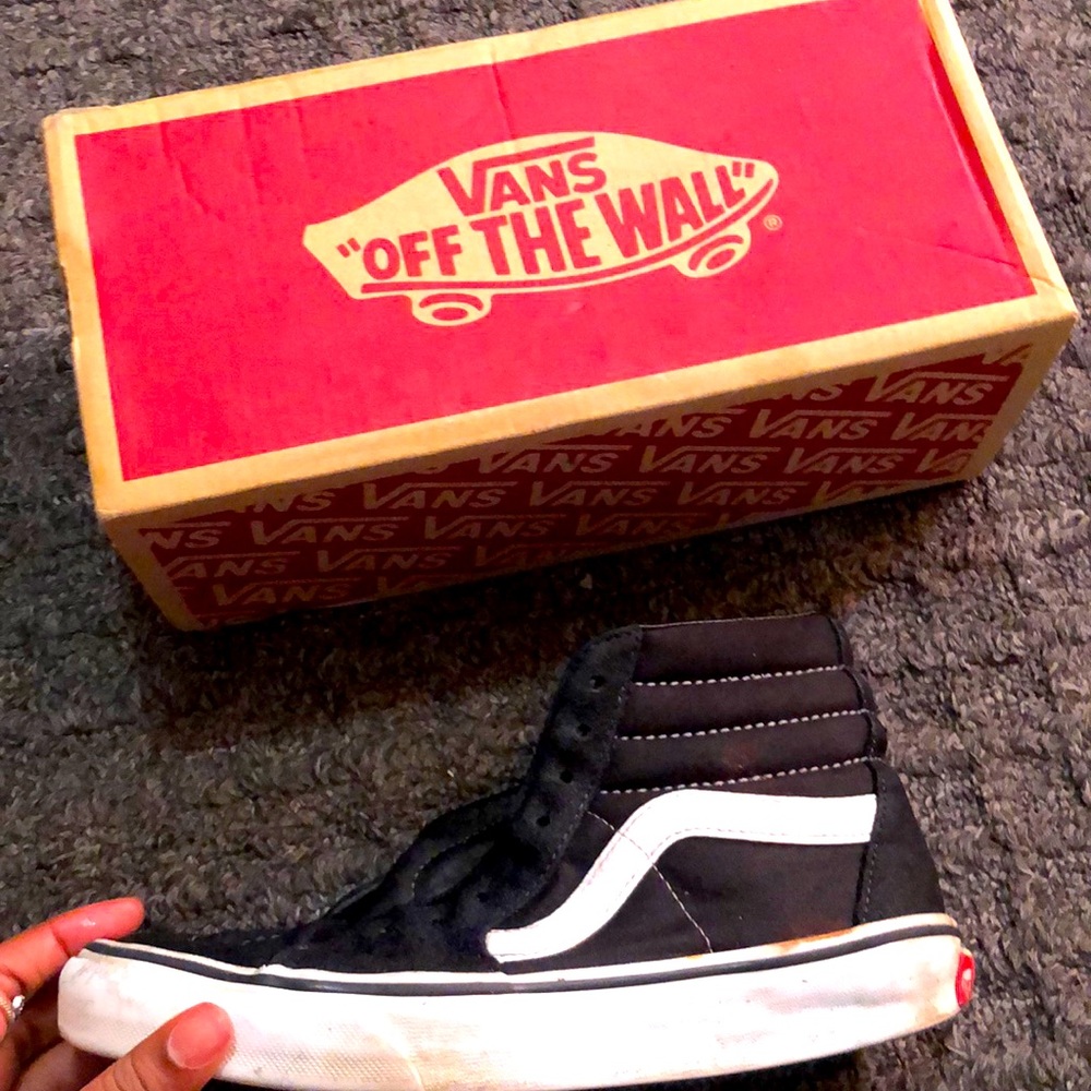 Black vans high top